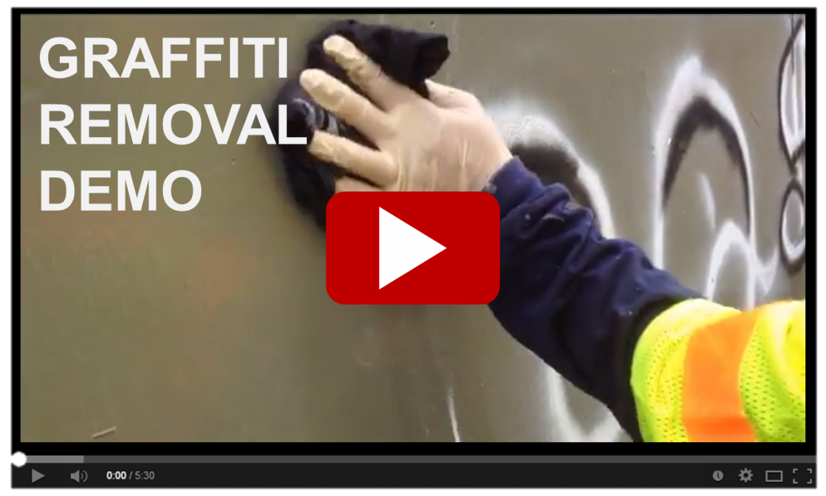 Graffiti Removal (Made Easy) Demo G P Maintenance Solutions